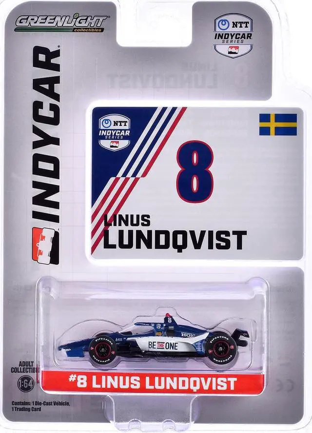 Alt view image 6 of 6 - Dallara IndyCar #8 "The American Legion" Chip Ganassi Racing "NTT IndyCar Series" (2024) 1/64 Diecast Model Car by Greenlight
