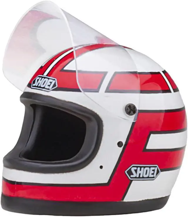 Alt view image 10 of 11 - Honda CB750F Motorcycle Red with Helmet "Baribari Legend" (1986) OVA 1/12 Model by Autoart