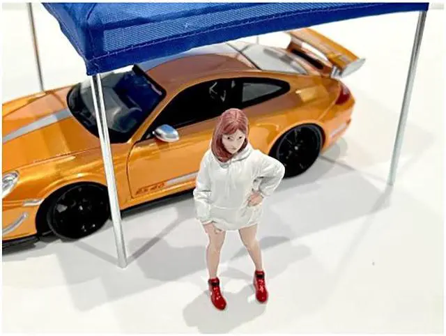 Alt view image 8 of 11 - "Hip Hop Girls" 4 Piece Figure Set for 1/18 Scale Models by American Diorama