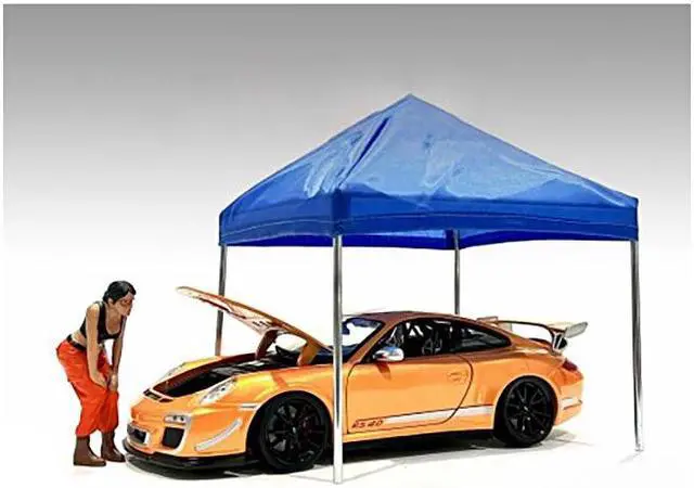 Alt view image 10 of 11 - "Hip Hop Girls" 4 Piece Figure Set for 1/18 Scale Models by American Diorama