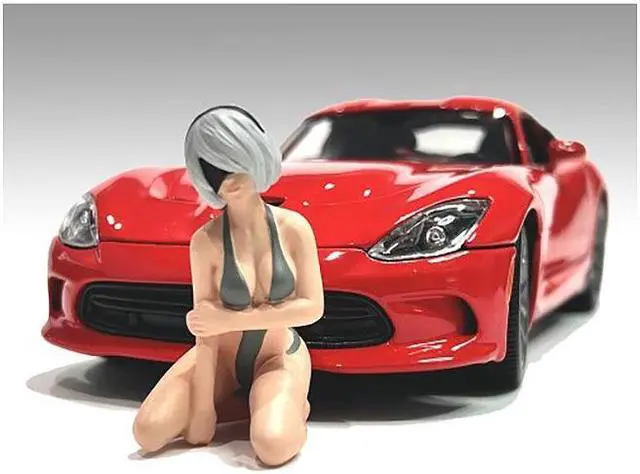 Alt view image 5 of 8 - "Cosplay Girls" Figure 5 for 1/18 Scale Models by American Diorama