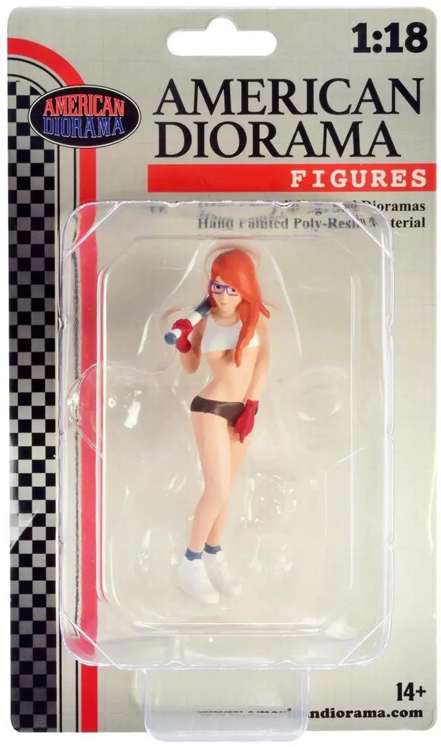 Alt view image 8 of 8 - "Cosplay Girls" Figure 6 for 1/18 Scale Models by American Diorama
