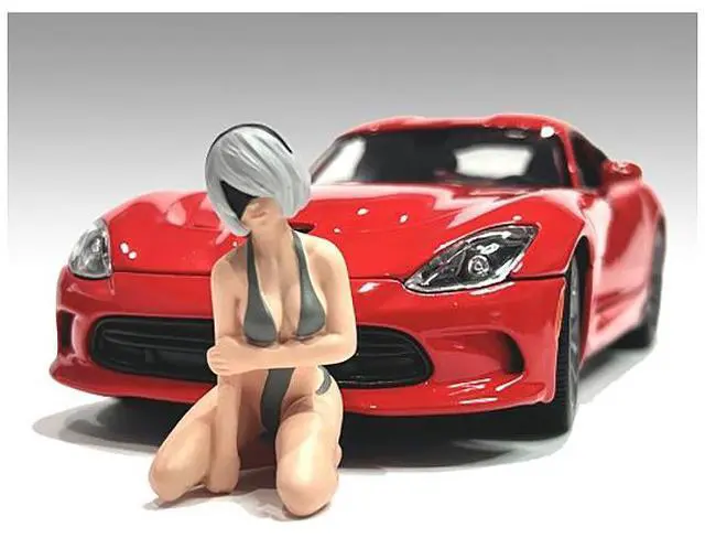 Alt view image 6 of 8 - "Cosplay Girls" Figure 5 for 1/24 Scale Models by American Diorama