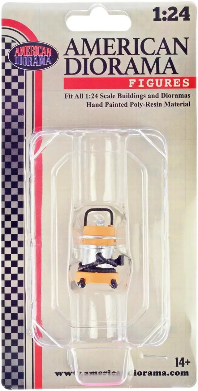 Alt view image 6 of 6 - "Detail Masters" Figure 6 (Wet/Dry Vac) for 1/24 Scale Models by American Diorama