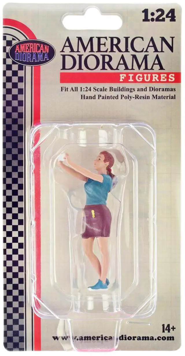 Alt view image 6 of 6 - "Figure24 Series 1" Figure 702 for 1/24 Scale Models by American Diorama