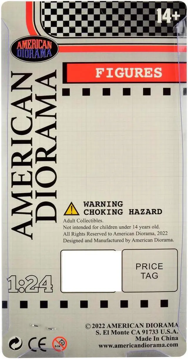 Alt view image 6 of 6 - "Gentlemen's Club" Figure 6 for 1/24 Models by American Diorama