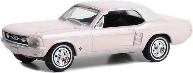 Alt view image 4 of 6 - 1967 Ford Mustang Coupe "She Country Special" Bermuda Sand "Hobby Exclusive" Series 1/64 Diecast Model Car by Greenlight
