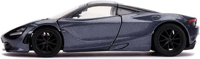 Alt view image 8 of 9 - Shaw's McLaren 720S RHD (Right Hand Drive) Metallic Gray "Fast & Furious Presents: Hobbs & Shaw" (2019) Movie 1/32 Diecast Model Car by Jada