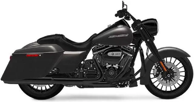 Alt view image 8 of 9 - Maisto 32336 1 isto 12 2017 Harley Davidson King Road Special Motorcycle Model, Black