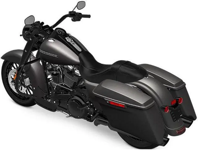 Alt view image 9 of 9 - Maisto 32336 1 isto 12 2017 Harley Davidson King Road Special Motorcycle Model, Black