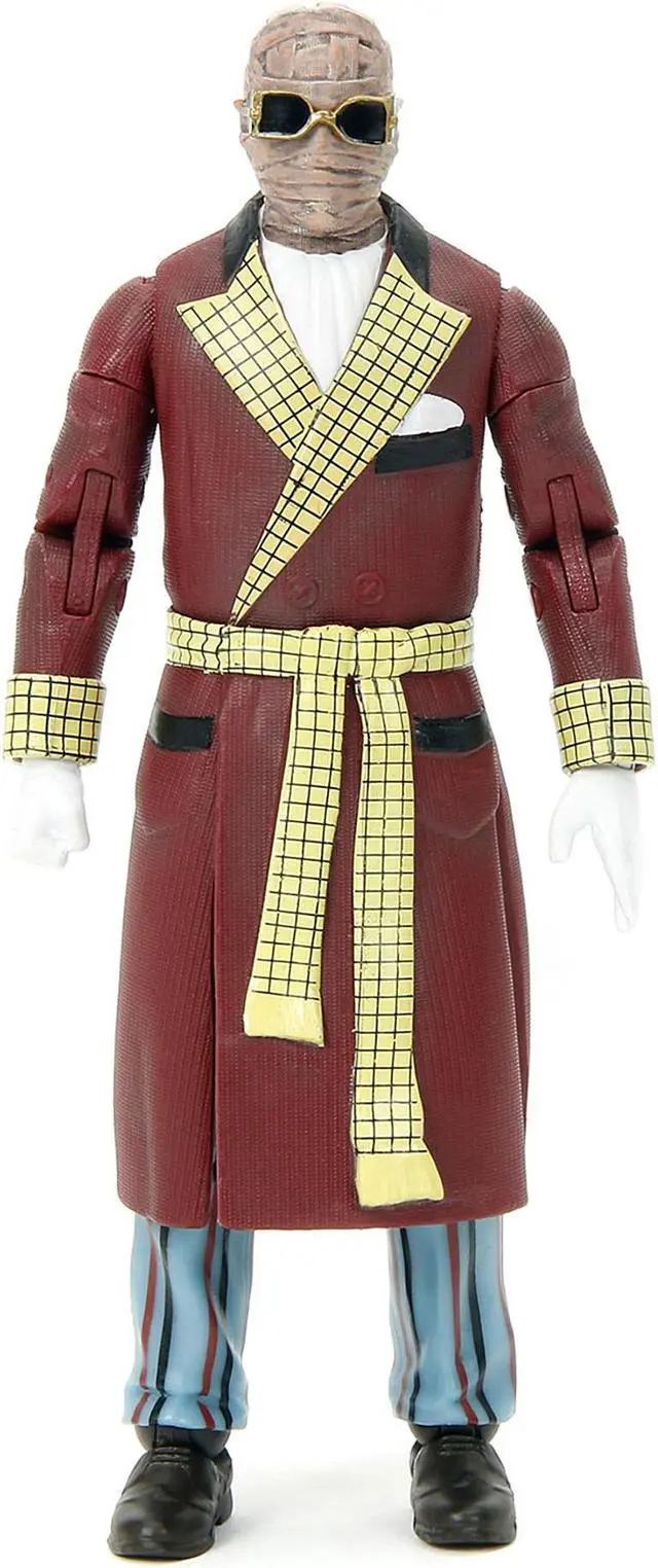 Alt view image 8 of 8 - The Invisible Man 6" Moveable Figure with Accessories and Alternate Head and Hands "Universal Monsters" Series by Jada