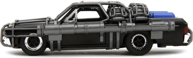 Alt view image 7 of 11 - 1967 Chevrolet El Camino with Cannons Matt Black "Fast X" (2023) Movie "Fast & Furious" Series 1/32 Diecast Model Car by Jada
