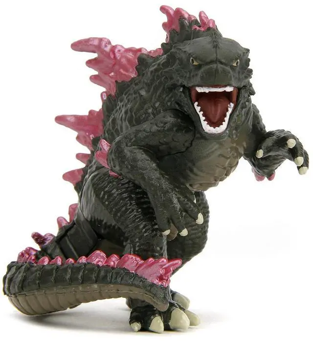 Alt view image 7 of 10 - Set of 4 Diecast Figures "Godzilla x Kong: The New Empire" (2024) Movie "Metalfigs" Series Diecast Models by Jada