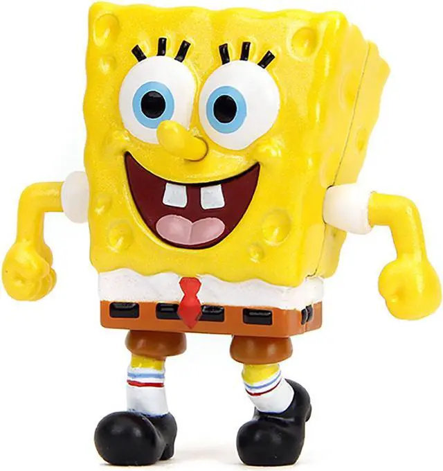 Alt view image 8 of 11 - Set of 4 Diecast Figures "SpongeBob SquarePants" (1999-Current) TV Series "Metalfigs" Series Diecast Models by Jada
