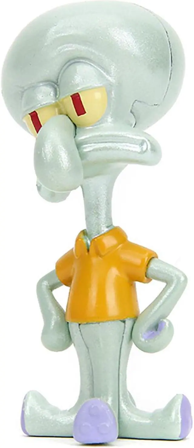 Alt view image 11 of 11 - Set of 4 Diecast Figures "SpongeBob SquarePants" (1999-Current) TV Series "Metalfigs" Series Diecast Models by Jada