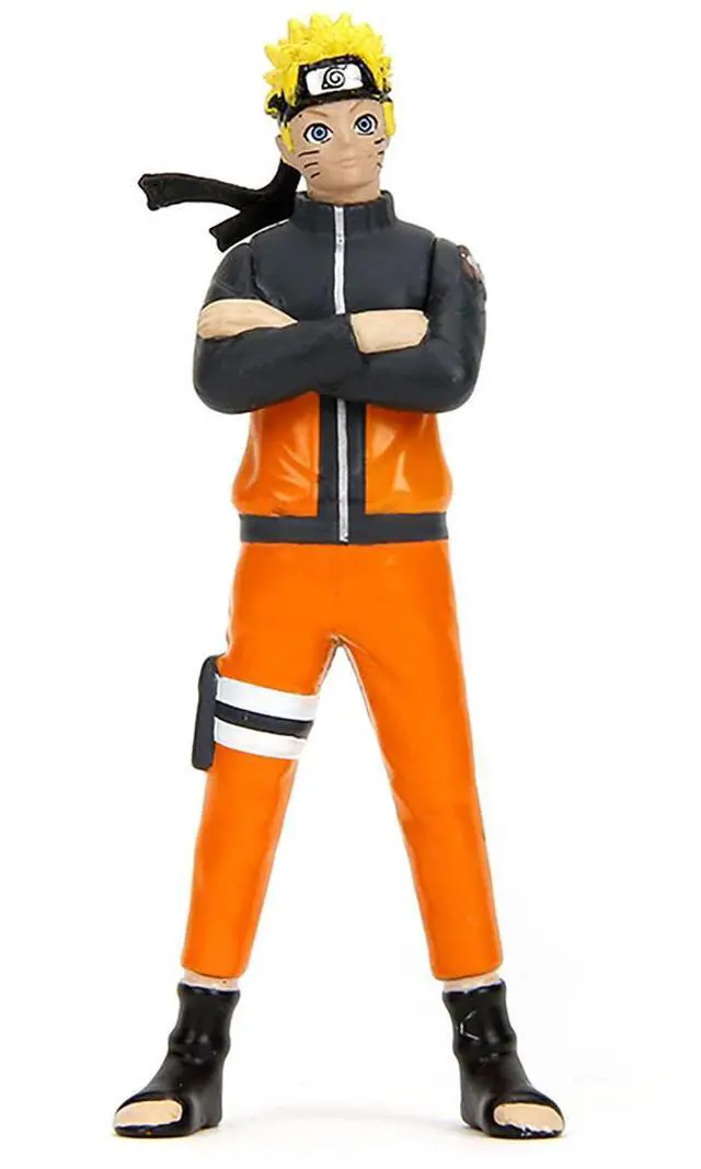 Alt view image 10 of 11 - 2001 Honda S2000 Orange w/Gray Top and Graphics & Figure "Naruto Shippuden" (2009-2017) TV Series 1/24 Diecast Model Car by Jada