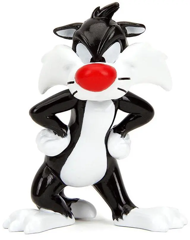 Alt view image 6 of 10 - Set of 4 Diecast Figures "Looney Tunes" "Metalfigs" Series Die Cast Models by Jada