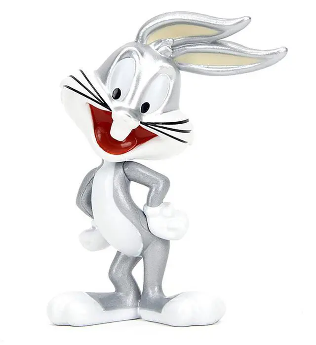 Alt view image 9 of 10 - Set of 4 Diecast Figures "Looney Tunes" "Metalfigs" Series Die Cast Models by Jada