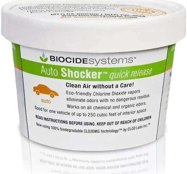 Alt view image 5 of 5 - Auto Shocker ClO2 car Interior Odor Eliminator
