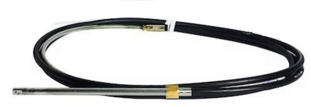 Alt view image 4 of 5 - Uflex M90 Mach Black Rotary Steering Cable - 11