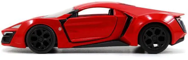 Alt view image 4 of 6 - Lykan Hypersport Red "Fast & Furious 7" (2015) Movie 1/32 Diecast Model Car by Jada