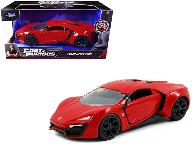 Alt view image 6 of 6 - Lykan Hypersport Red "Fast & Furious 7" (2015) Movie 1/32 Diecast Model Car by Jada