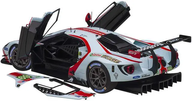 Alt view image 12 of 14 - Ford GT #69 Ryan Briscoe - Scott Dixon - Richard Westbrook 24H of Le Mans (2019) 1/18 Model Car by Autoart