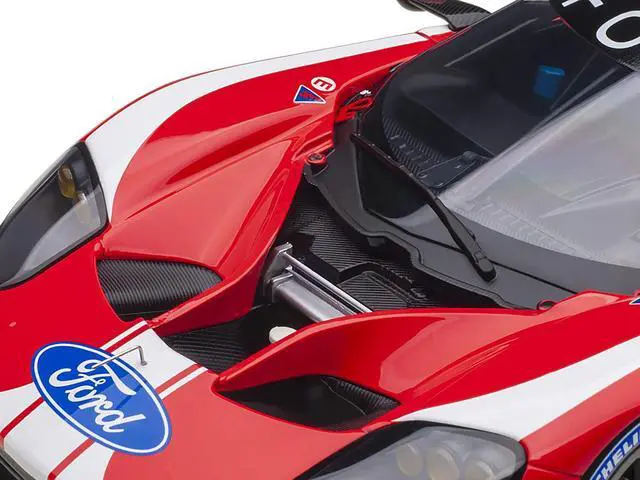 Alt view image 13 of 14 - Ford GT #67 Harry Tincknell - Andy Priaulx - Jonathan Bomarito 24H of Le Mans (2019) 1/18 Model Car by Autoart