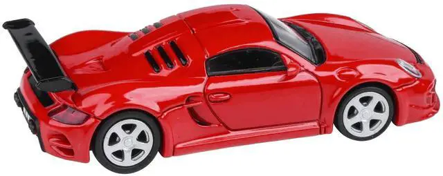 Alt view image 6 of 12 - 2012 RUF CTR3 Clubsport Guards Red 1/64 Diecast Model Car by Paragon Models