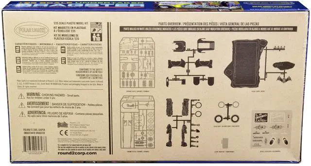 Alt view image 12 of 12 - Skill 2 Model Kit Undertaker Dragster by Carl Casper 1/25 Scale Model by Polar Lights