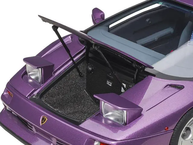 Alt view image 14 of 14 - Lamborghini Diablo SE30 Viola Purple Metallic 1/18 Model Car by Autoart