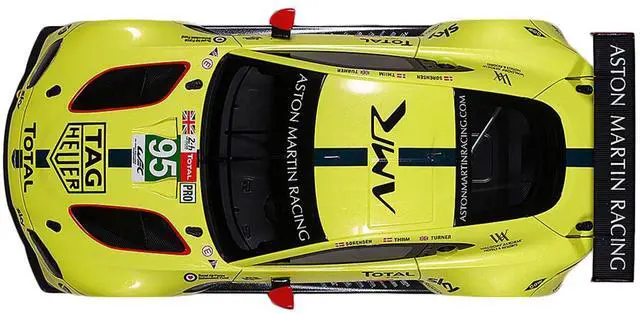 Alt view image 11 of 13 - 2018 Aston Martin Vantage GTE #95 Sorensen - Thiim - Turner Le Mans PRO 1/18 Model Car by Autoart