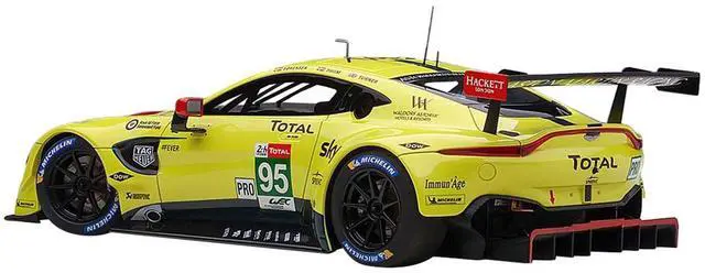 Alt view image 13 of 13 - 2018 Aston Martin Vantage GTE #95 Sorensen - Thiim - Turner Le Mans PRO 1/18 Model Car by Autoart
