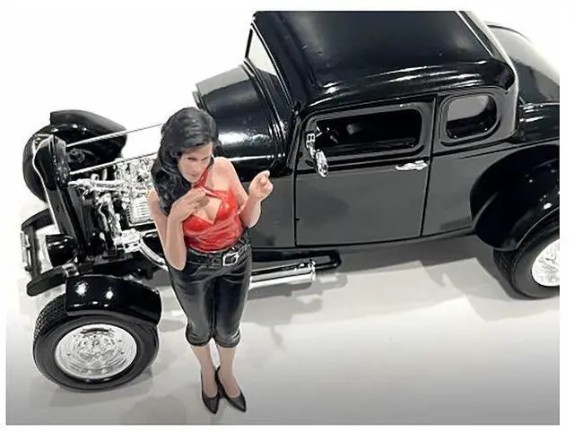Alt view image 4 of 6 - "Pin-Up Girls" Peggy Figure for 1/18 Scale Models by American Diorama