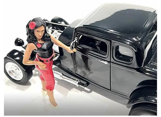 Alt view image 7 of 9 - "Pin-Up Girls" Carroll Figure For 1/24 Scale Models By American Diorama