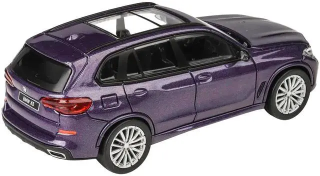Alt view image 3 of 8 - 2018  X5 Daytona Violet Metallic with Sunroof 1/64 Diecast Model Car by Paragon Models