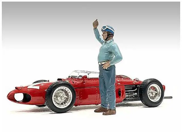 Alt view image 7 of 8 - "Racing Legends" 50's Figure B for 1/18 Scale Models by American Diorama