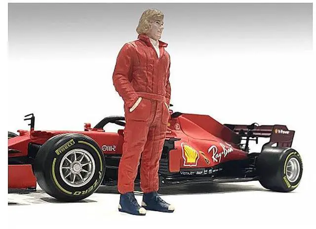 Alt view image 7 of 8 - "Racing Legends" 70's Figure A for 1/18 Scale Models by American Diorama
