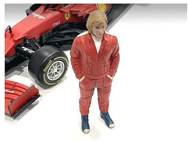Alt view image 6 of 8 - "Racing Legends" 70's Figure A for 1/18 Scale Models by American Diorama