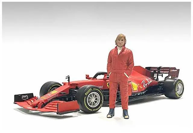 Alt view image 5 of 8 - "Racing Legends" 70's Figure A for 1/18 Scale Models by American Diorama