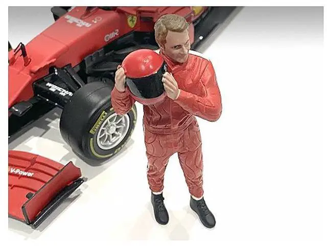 Alt view image 6 of 8 - "Racing Legends" 70's Figure B for 1/18 Scale Models by American Diorama