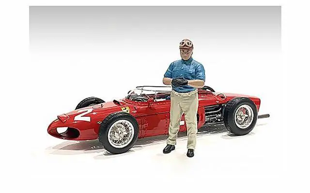 Alt view image 5 of 9 - "Racing Legends" 50's Figures A and B Set of 2 for 1/18 Scale Models by American Diorama