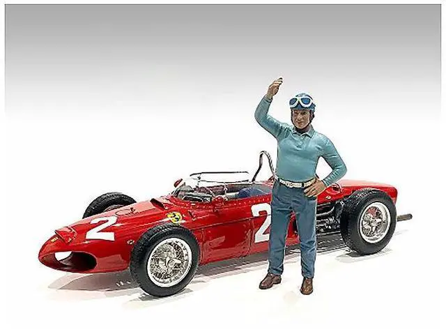 Alt view image 6 of 9 - "Racing Legends" 50's Figures A and B Set of 2 for 1/18 Scale Models by American Diorama