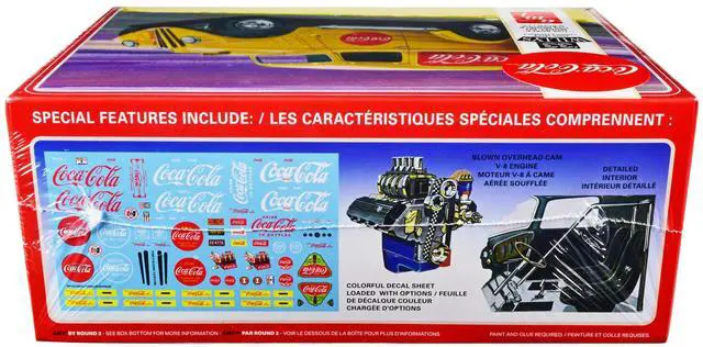 Alt view image 6 of 8 - Skill 2 Model Kit 1933 Willys Panel Truck "Coca-Cola" 1/25 Scale Plastic Model by AMT