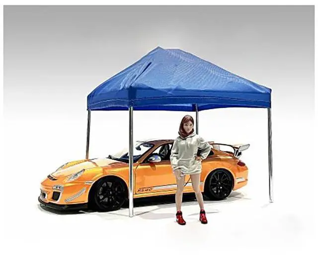 Alt view image 5 of 6 - "Hip Hop Girls" Figure 2 for 1/24 Scale Models by American Diorama