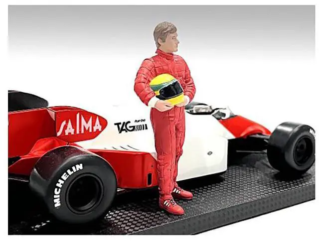 Alt view image 6 of 8 - "Racing Legends" 80's Figure A for 1/18 Scale Models by American Diorama