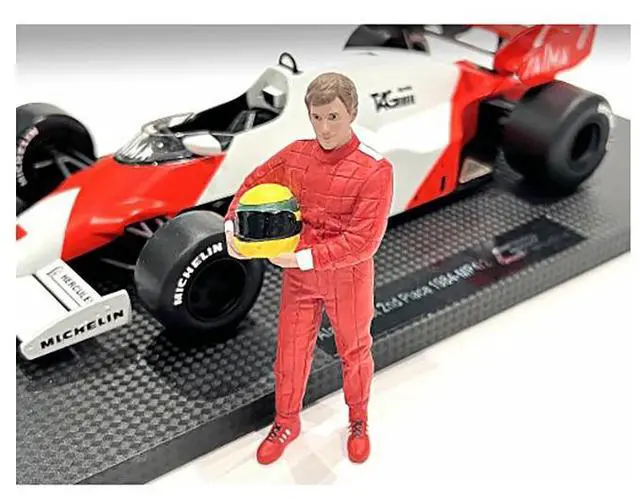 Alt view image 7 of 8 - "Racing Legends" 80's Figure A for 1/18 Scale Models by American Diorama