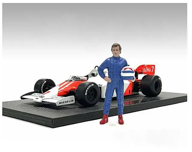 Alt view image 5 of 8 - "Racing Legends" 80's Figure B for 1/18 Scale Models by American Diorama