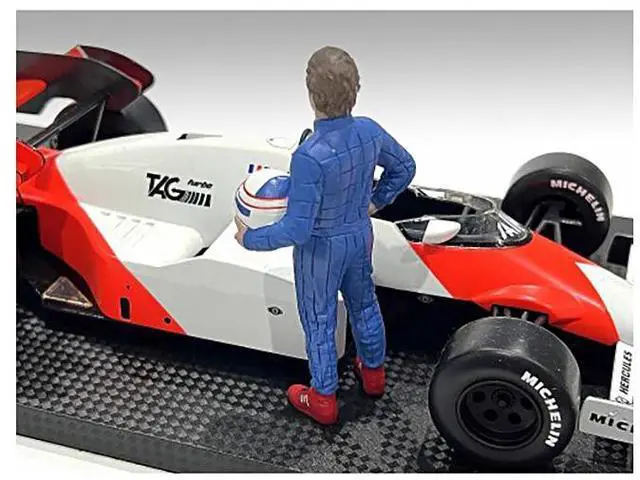 Alt view image 6 of 8 - "Racing Legends" 80's Figure B for 1/18 Scale Models by American Diorama