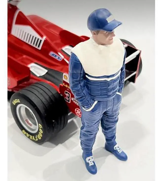 Alt view image 6 of 8 - "Racing Legends" 90's Figure A for 1/18 Scale Models by American Diorama